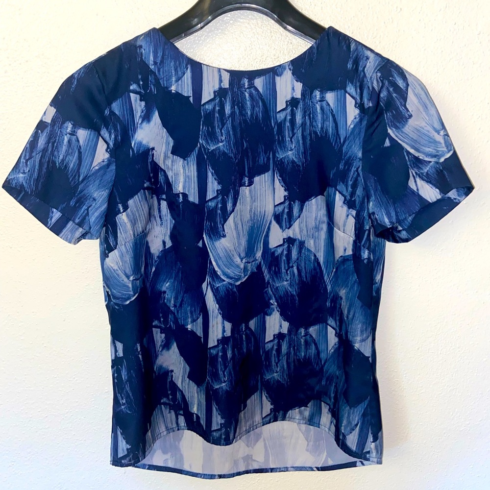 Blue H&M size 4 blouse